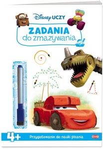 DISNEY UCZY. ZADANIA DO ZMAZYWANIA. AUTA W TRASIE