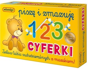 PISZĘ I ZMAZUJĘ CYFERKI, ADAMIGO