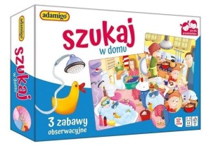 SZUKAJ W DOMU - ZESTAW EDUKACYJNY, ADAMIGO