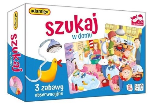 Szukaj w domu - zestaw edukacyjny, Adamigo