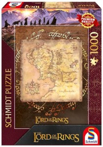 PUZZLE PQ 1000 WŁADCA PIERŚCIENI: ŚRÓDZIEMIE G3