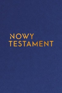 NOWY TESTAMENT Z INFOGRAFIKAMI 14X19,5CM W.ZŁOTA