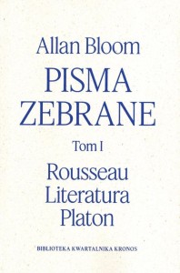 PISMA ZEBRANE T.1 ROUSSEAU - LITERATURA - PLATON
