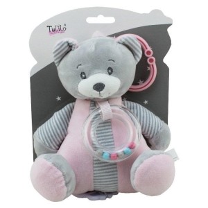 POZYTYWKA MIŚ RÓŻOWY 18CM, TULILO