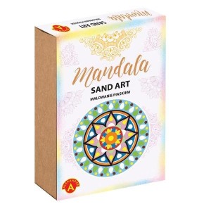 PIASKOWE MALOWANKI MANDALA SAND ART, ALEXANDER