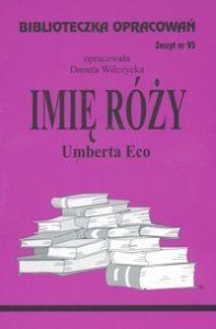 BIBLIOTECZKA OPRACOWAŃ NR 093 IMIĘ RÓŻY
