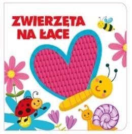 ZWIERZĘTA NA ŁĄCE. KSIĄŻECZKA SENSORYCZNA
