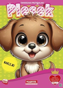 ZWIERZAKI PRZYTULAKI. PIESEK Z NAKLEJKAMI