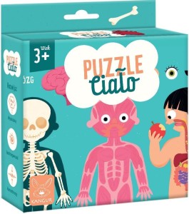 PUZZLE CIAŁO CZŁOWIEKA 3+