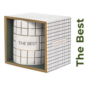 KUBEK PREZENTOWY THE BEST, BE-HAPPY GIFTS