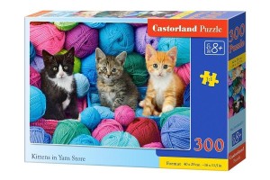PUZZLE 300 KITTENS IN YARN STORE CASTOR