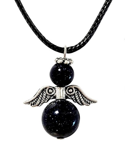 Wisiorek aniołek na rzemyku Noc Kairu