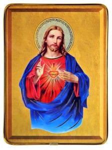 OBRAZEK STOJĄCY SERCE JEZUSA