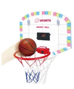 TABLICA DO KOSZYKÓWKI + PIŁKA + POMPKA, MADEJ
