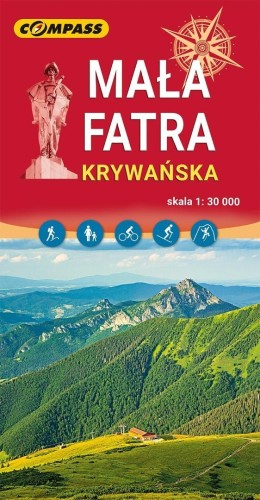 Mapa - Mała Fatra, praca zbiorowa