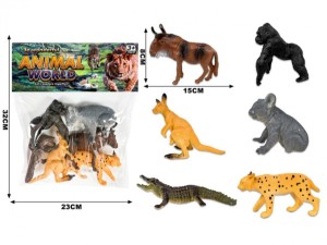 ZWIERZĄTKA SAFARI POLYBAG, MADEJ