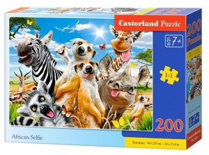 PUZZLE 200 AFRICAN SELFIE CASTOR, CASTORLAND