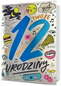 KARNET B6 URODZINY 12 HM200-2458