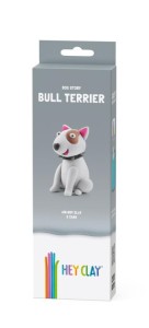 HEJ CLAY - PIES BULL TERRIER, TM TOYS