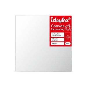 PŁÓTNO MALARSKIE NA RAMIE 30X30CM, IDEYKA