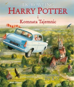 HARRY POTTER I KOMNATA TAJEMNIC - ILUSTROWANA