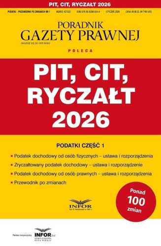 Piy, Cit, Ryczałt 2026. Podatki-Przewodnik