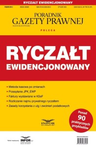 RYCZAŁT EWIDENCJONOWANY PODATKI 2/2026