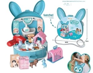 TOREBKA KRÓLIK Z AKCESORIAMI, MERKPOL