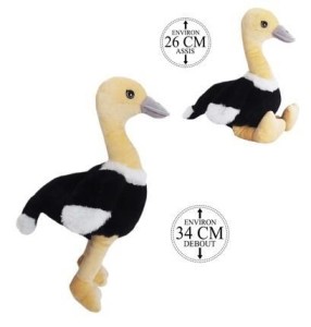 PLUSZAK BOZAMI STRUŚ 34CM, CIUCIUBABKA