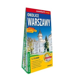 COMFORT! OKOLICE WARSZAWY 1:75 000, LARYSA ROGALA