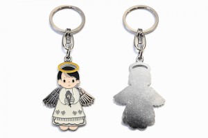 BRELOK ANIOŁEK BIAŁY