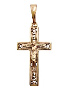 ZAWIESZKA KRZYŻYK 28X15MM