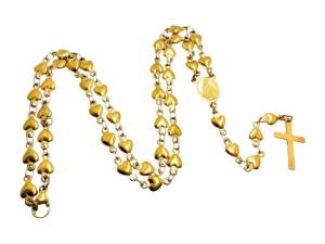 RÓŻANIEC MATKA BOŻA NIEPOKALANA STAINLESS