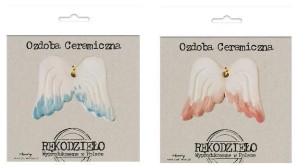 ZAWIESZKA CERAMICZNA - SKRZYDŁA ANIOŁA, HENRY