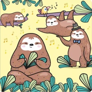 KARNET JEDNOSTRONNY STADO LENIWCÓW