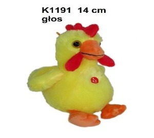 KURA ZŁOTA Z GŁOSEM 14CM, SUN-DAY