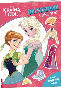 DISNEY KRAINA LODU. BROKATOWE UBIERANKI