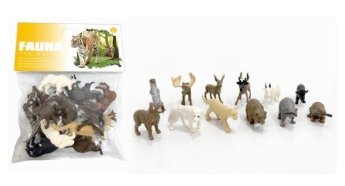 Zwierzęta dzikie 12szt, SWEDE