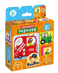 CZUCZU UKŁADAM POJAZDY 2+, BRIGHT JUNIOR MEDIA
