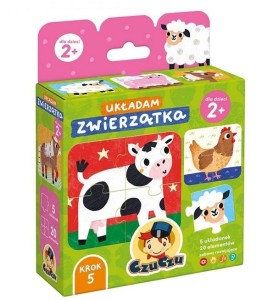 CZUCZU UKŁADAM ZWIERZĄTKA 2+, BRIGHT JUNIOR MEDIA