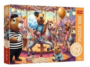 PUZZLE 100 KAPIBARY NA WAKACJACH TREFL, TREFL