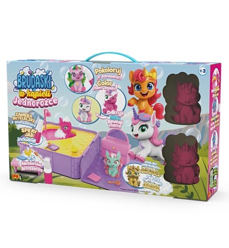 Brudaski w kąpieli Jednorożce zestaw jacuzzi, EPEE