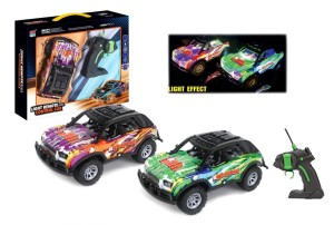 AUTO TERENOWE ZDALNIE STEROWANE ŚWIECĄCA KAROSERIA