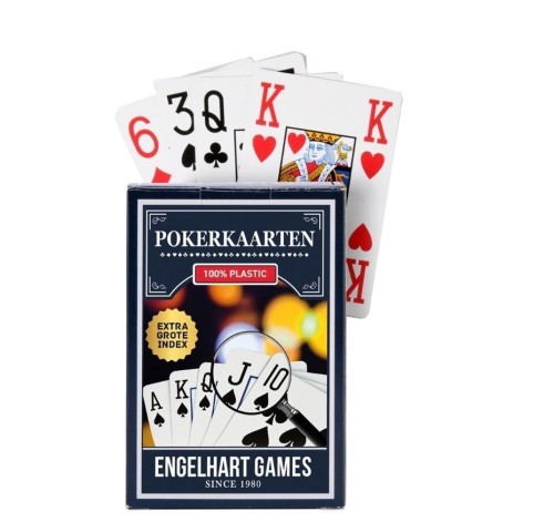 Karty pokerowe VPE 100% Plastic 4 index, Quint