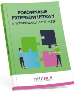 PORÓWNANIE PRZEPISÓW USTAWY O RACHUNKOWOŚCI I...
