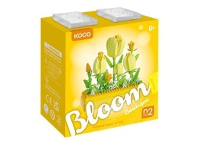 KLOCKI KWIATY TULIPANY 295EL, KOCO