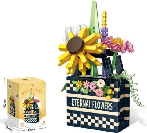 Klocki kwiaty 628el, Merkpol