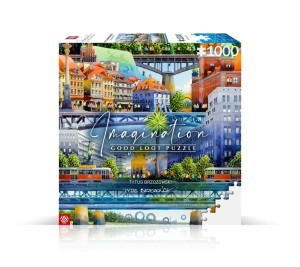 PUZZLE 1000 TYTUS BRZOZOWSKI WARSZAWSKIE MOSTY