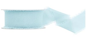 WSTĄŻKA SZYFONOWA JASNY BŁĘKIT 40MM/10M