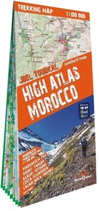 TREKKING MAP HIGH ATLAS MOROCCO 1:100 000 LAM